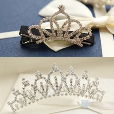 치치차차 티아라 공주헤어핀 헤어밴드 공주헤어악세사리
