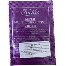 키엘 수퍼 멀티 코렉티브 크림 삼미리 X 10장-안티에이징크림NO.1, 1개