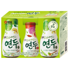 샘표 연두순 275ml x 2p + 연두 청양초 150ml 조미료 세트, 320g, 4세트
