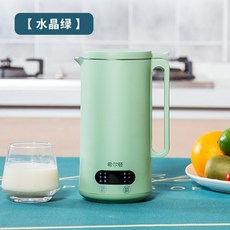 두유제조기메이커 두유메이커 가정용 이유식기계, 크리스탈 그린