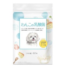 강아지 라이프 수의사 감수완 이 유산 균 犬 猫 유산균 보충제 장활장 내 환경정장 프로바이오틱스 눈물 변 피부 60알, 1개