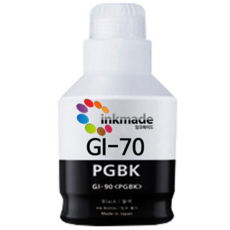 GI-70 호환 잉크 PIXMA G5070 G6070 G7070, 1.검정호환잉크, 1개