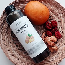 고운 생강청 국내산 생강 엑기스 건강한 맛 진한 대용량 1200ml