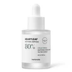 허브노트 어성초 80% 진정 앰플, 40ml, 1개