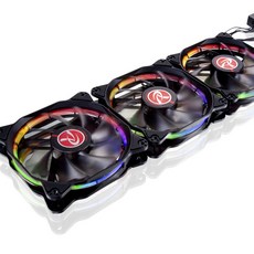 RAIJINTEK AURA12 RGB LED FAN (3PACK)