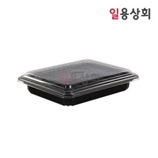 [ILYONG] 다용도 사각용기 DS-69 소 950ml 400세트 검정, 단품, 단품 - ds-7208hqhi