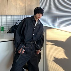 빈티지작업복점프슈트