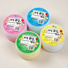 쥬크박스 과일푸딩젤리슬라임 (슬라임/뽀슬라임/버터슬라임/슬라임키트/띵이슬라임/아이슬라임/수제슬라임/뿌직슬라임/슬라임마켓/클레이/미술놀이 추천)