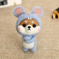 펠트.강아지.제작
