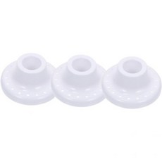 GLEAVI 3pcs 펜 베이스 3d 인쇄 브러시 CD 랙 보관대 플라스틱 홀더 스탠드 충격 방지 브래킷 화이트 - cd랙