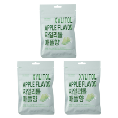 노브랜드 자일리톨 애플향 135g x 3개