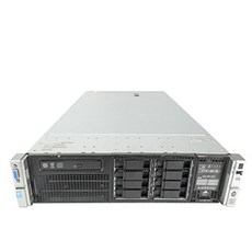 HP ProLiant DL380p G8 8-Bay SFF 2U Server 2X Intel Xeon E5-2660 V2 2.2GHz 10C 128GB DDR3 4X 146GB, 1, No Rails (Renewed), 2X 1200W