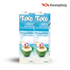 팁코 코코넛워터 혼합주스 1L 4팩