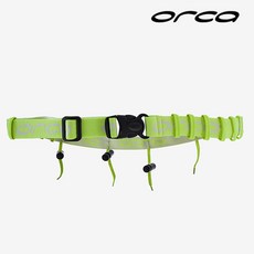 Orca 레이스벨트 Race Belt-라임(마라톤/철인3종경기용)