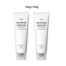 주미소 포어 퓨리파잉 살리실산 포밍 클렌저 120ml 트러블케어 모공케어 블랙헤드케어 각질케어 피지케어 노폐물 제거 저자극 세정력 촉촉함(수분공급)