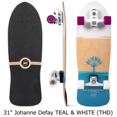 스무스스타 Smoothstar 31 Johanne Defay THD 스케이트보드 완제품 TEAL 틸