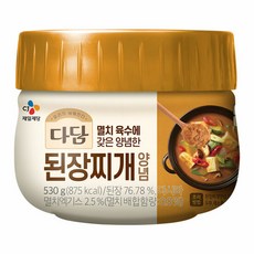 다담 된장찌개양념, 530g, 3개