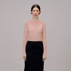 ITMICHAA 봄 실켓 느낌 시스루 풀오버 후드 이너 경량 니트 ITJ1KPO57