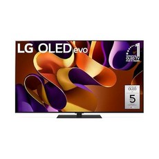 LG 65인치 클래스 OLED evo G4 시리즈 스마트 TV 4K 프로세서 평면 화면 알렉사가 탑재된 매직리모트 AI 탑재 OLED65G4SUB 2024