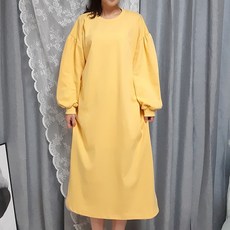 나인미호 국내생산 루즈핏 빅사이즈 임부복 롱티셔츠 홈웨어 볼륨소매원피스