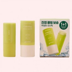 [한정기획] 구달 맑은 어성초 진정 쿨링 선스틱 1+1 기획 SPF50+ PA++++