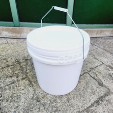 백색 바게스 벌크통 페인트통, 28L