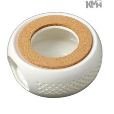 티워머 도자기 티용품 따뜻한차 카페린넨, 1개, 화이트