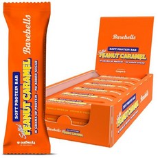 [B0BF78MM5N] BAREBELLS Barebells 소프트 프로틴 바 I 저당 프로틴바-프로틴바 (소금땅콩캬라멜 12x55g), Salted Peanut Caramel, 12 Stuck (1er Pack), 1개