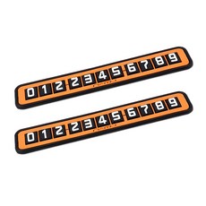 namu 논슬립 주차알림판, 오렌지, 2개 오렌지, 2개