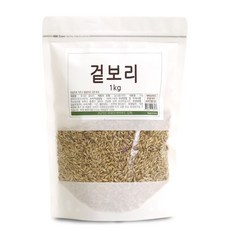 아이앤티 겉보리1kg 국산 햇보리 보리차 새싹보리 엿기름 만들기, 1개, 1kg