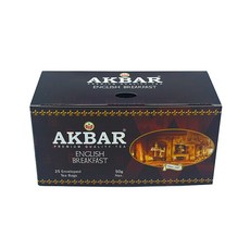 아크바 잉글리쉬 브렉퍼스트 홍차, 25개입, 1개, 50g