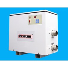 GOETAS 펜션 소형 수영장 히터 스파 온수기 히팅기 온도조절 물데우기 보일러, 5.5KW