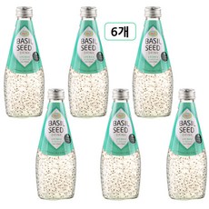 예이니식품 웰 바질시드 드링크 리치 (290ml) 유튜브주스음료수과일, 290ml, 6개