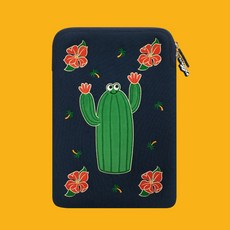 위글위글 노트북파우치 13인치 15인치 15.6인치 시즌8, Cactus (WP-022)