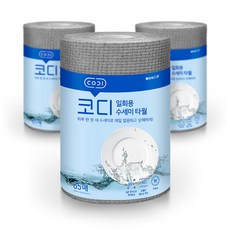 코디 수세미대신 일회용 수세미타월 65매 x3롤