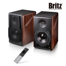 브리츠 BR-3000 Pro TV PC게임콘솔용 우든앤틱 프리미엄 인테리어 블루투스스피커