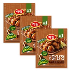 하림 간장닭강정 250g 3봉, 3개