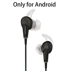 무선이어폰 블루투스이어폰 Bose QuietComfort 20 인이어 노이즈 캔슬링 딥 베이스 게임 스포츠 헤드셋 (안드로이드 아이폰 용 마이크 포함) QC20, 1.Only for Android