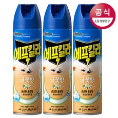 에프킬라 귤꽃향 살충제 스프레이 500mlx3개입, 500ml, 3개입