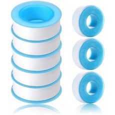 Mokinga PTFE 테이프 배관 테이프 8PCS Teflon 나사산 씰링 테이프 원료 테이프는 배관 파이프 피팅 연결 시 사용(사양: 19, 단일옵션