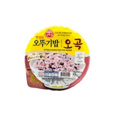 맛있는 오뚜기밥 오곡, 210g, 36개