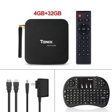 [해외] M32959212764U72 Tanix TX6 4 기가바이트, 중국 4G32G normal i8