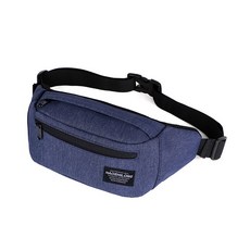 남성 숄더백 Solid Color Chest Bags Phone Pocket Waist Men Canvas Handy Belt Bag Fashi [S00088723]