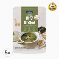 베베쿡 유아용 바르게 만든 한우 미역국, 한우미역국, 200g, 55개