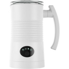 euppaury 우유 투입구 마개 현관문 전기 거품기 11.84 oz 350 ml 자동 따뜻한 콜드 폼 메이커 대용량 저소음 식기 세척기 커피 핫 초콜릿 기계 화이트 미국 플러, US Plug_White, 1개