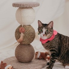 스크래쳐장난감볼삼줄