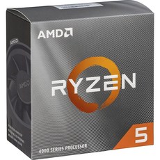 AMD Ryzen™ 5 4500 6코어 12스레드 언락 데스크탑 프로세서 레이스 스텔스 쿨러 포함