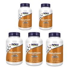 Now Foods 나우푸드 글루타치온 500mg, 5개, 120정