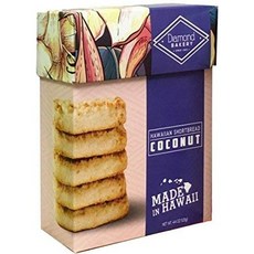 Diamond Bakery Coconut Hawaiian Shortbread Cookies Diamond Bakery Coconut Hawaiian Shortbread Cookie, 1개, 124g
