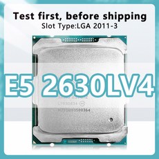 Xeon E5 2630LV4 CPU 10 코어 20 스레드 1.8GHz 25MB 55W 프로세서 A2011 X99 서버 마더보드, 한개옵션0